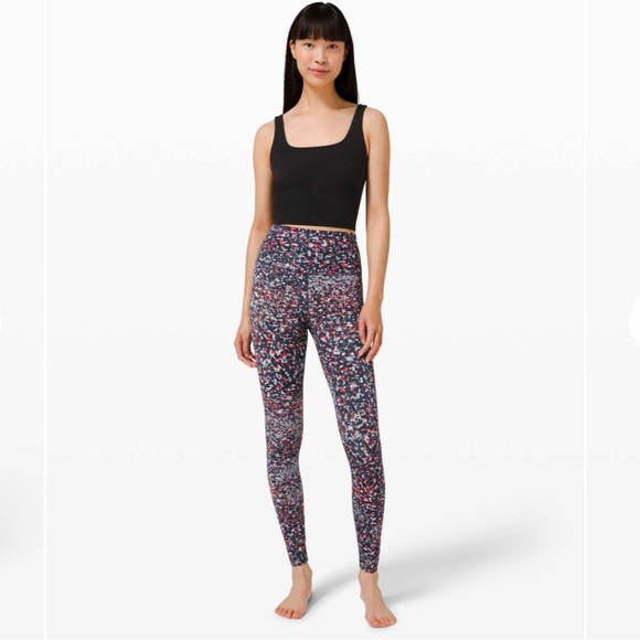 Lululemon Align Pant 28" Water Blossom Multi Size 2 - Picture 1 of 9